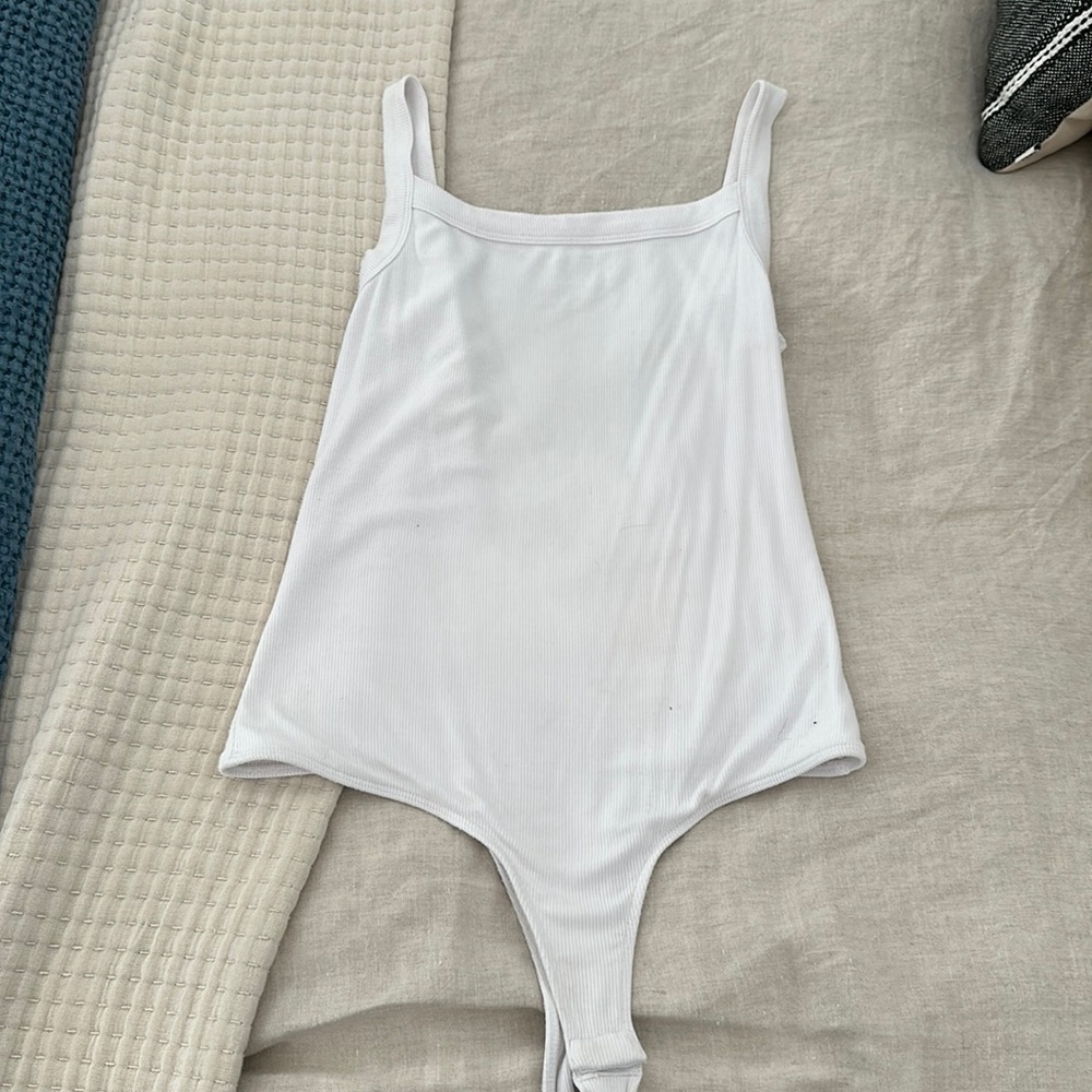 Clyque white bodysuit